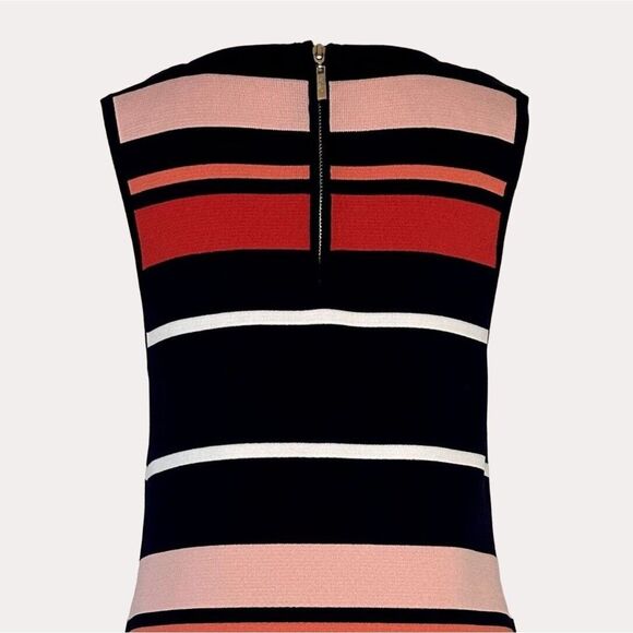 Eliza J Nylon Knit A Line Tank Dress Striped Multicolor S - Picture 7 of 9